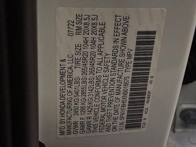 Photo of 2022 White Honda Passport