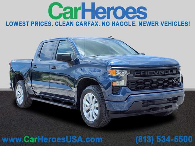 Photo of 2022 Blue Chevrolet Silverado 1500