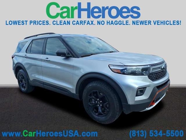 Photo of 2022 Iconic Silver Metallic Ford Explorer