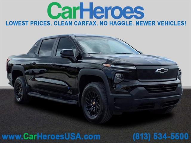 Photo of 2024 Black Chevrolet Silverado EV