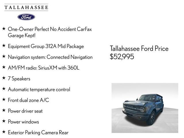 Photo of 2024 Azure Gray Metallic Ford Bronco