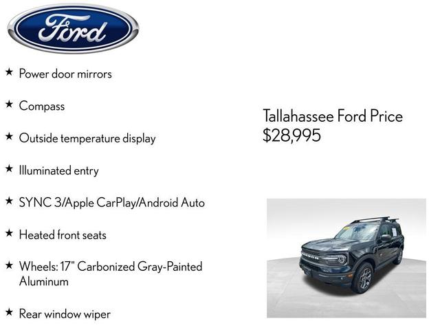 Photo of 2021 Shadow Black Ford Bronco Sport