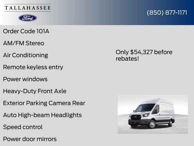 Photo of 2025 Oxford White Ford Transit-350