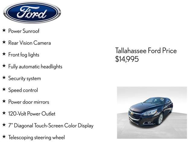 Photo of 2015 Sable Metallic Chevrolet Malibu