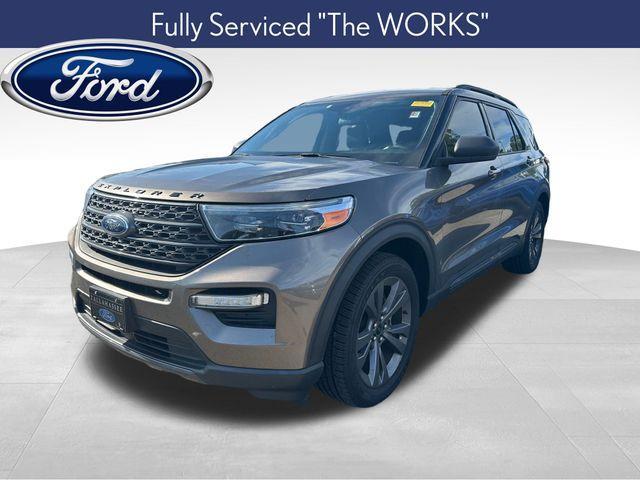 Photo of 2021 Stone Gray Metallic Ford Explorer