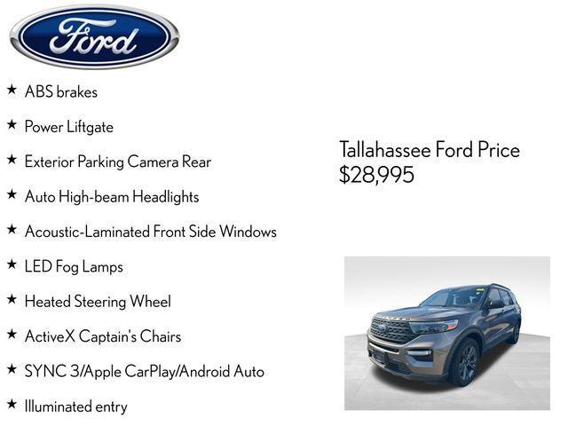 Photo of 2021 Stone Gray Metallic Ford Explorer