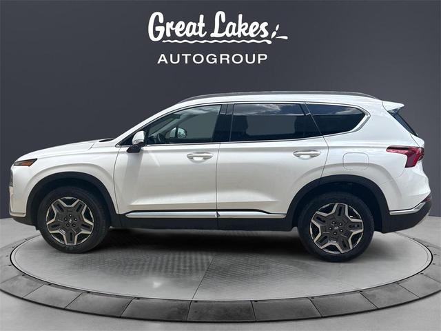 Photo of 2022 Quartz White Hyundai SANTA FE HEV