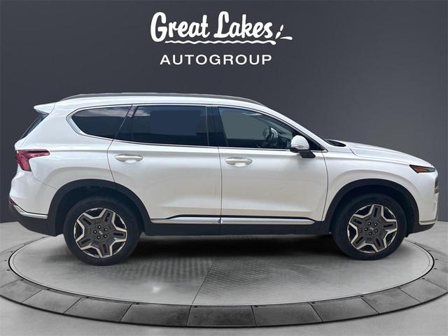 Photo of 2022 Quartz White Hyundai SANTA FE HEV