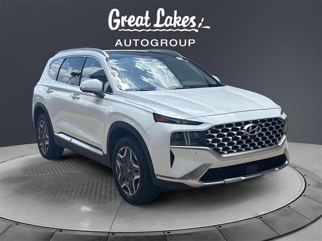 Photo of 2022 Quartz White Hyundai SANTA FE HEV