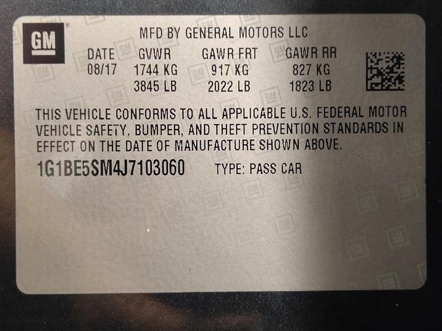 Photo of 2018 Gray Chevrolet Cruze