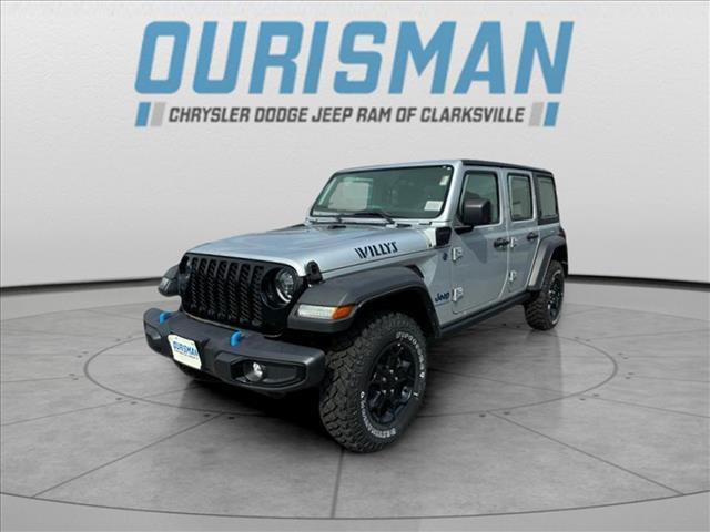 Photo of 2023 Silver Zynith Clearcoat Jeep Wrangler 4xe