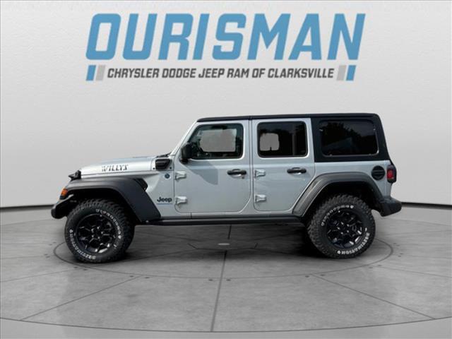 Photo of 2023 Silver Zynith Clearcoat Jeep Wrangler 4xe