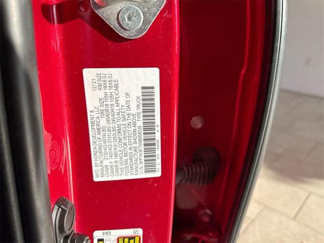 Photo of 2022 Radiant Red Metallic II Honda Ridgeline