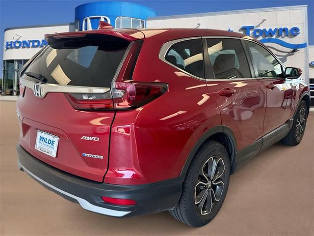 Photo of 2021 Radiant Red Metallic Honda CR-V Hybrid