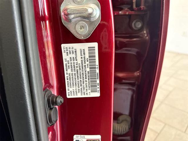 Photo of 2021 Radiant Red Metallic Honda CR-V Hybrid