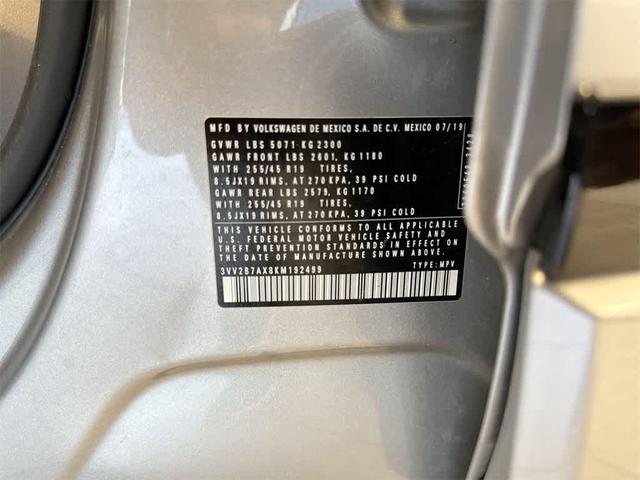 Photo of 2019 Pyrite Silver Metallic Volkswagen Tiguan
