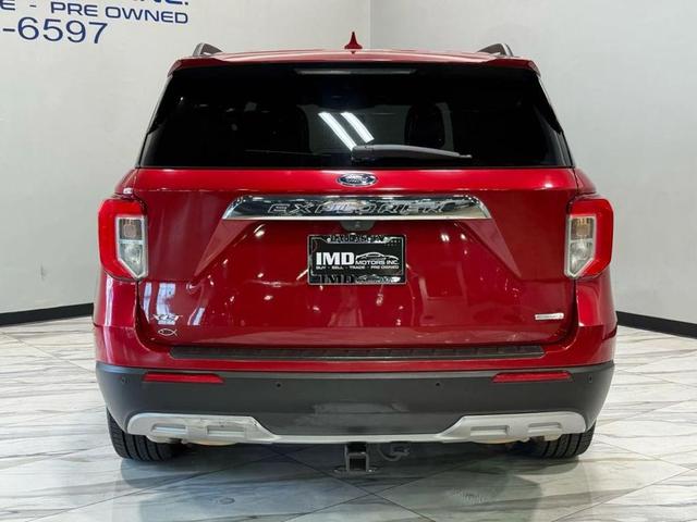 Photo of 2020 Rapid Red Metallic Tinted Clearcoat Ford Explorer
