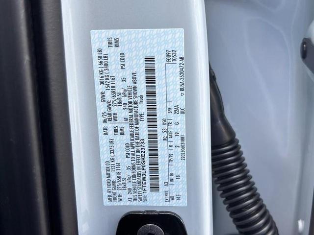 Photo of 2025 Space White Metallic Ford F-150