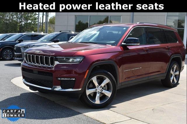 Photo of 2021 Velvet Red Pearlcoat Jeep Grand Cherokee L