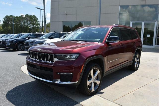 Photo of 2021 Velvet Red Pearlcoat Jeep Grand Cherokee L