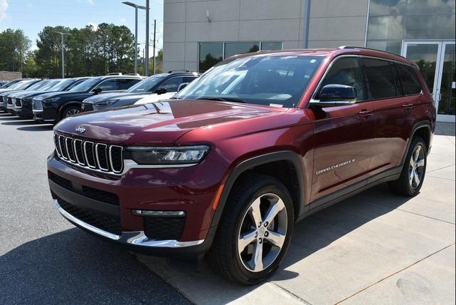 Photo of 2021 Velvet Red Pearlcoat Jeep Grand Cherokee L