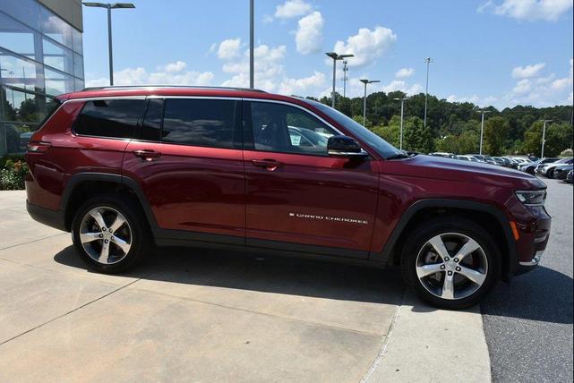 Photo of 2021 Velvet Red Pearlcoat Jeep Grand Cherokee L