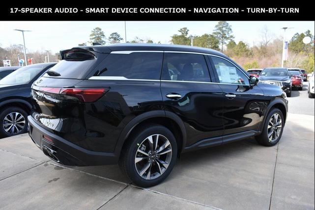 Photo of 2025 Mineral Black INFINITI QX60