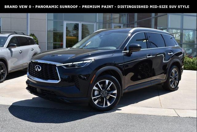 Photo of 2025 Mineral Black INFINITI QX60