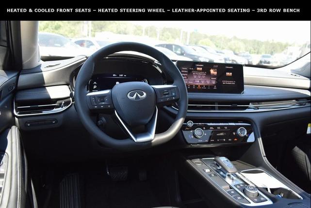 Photo of 2025 Mineral Black INFINITI QX60
