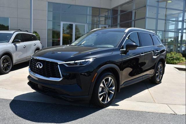 Photo of 2025 Mineral Black INFINITI QX60