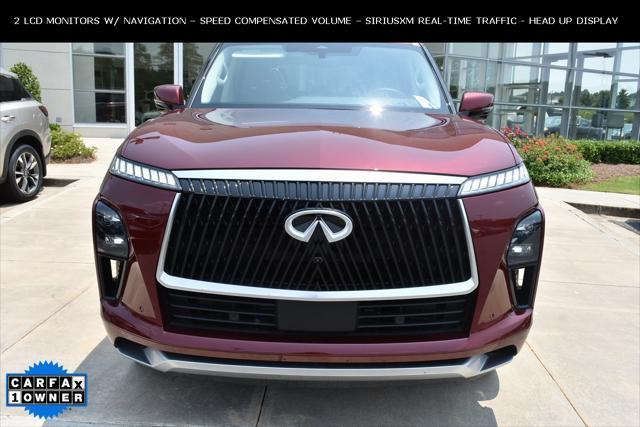 Photo of 2025 Coulis Red INFINITI QX80