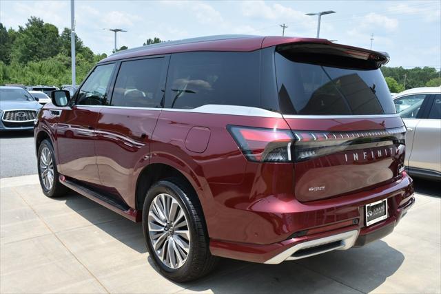 Photo of 2025 Coulis Red INFINITI QX80