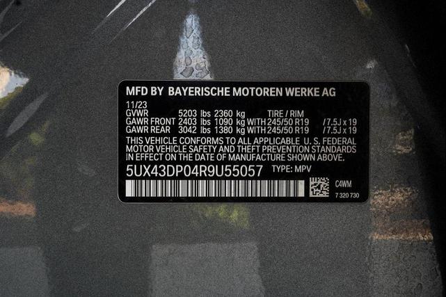 Photo of 2024 Skyscraper Grey Metallic BMW X3