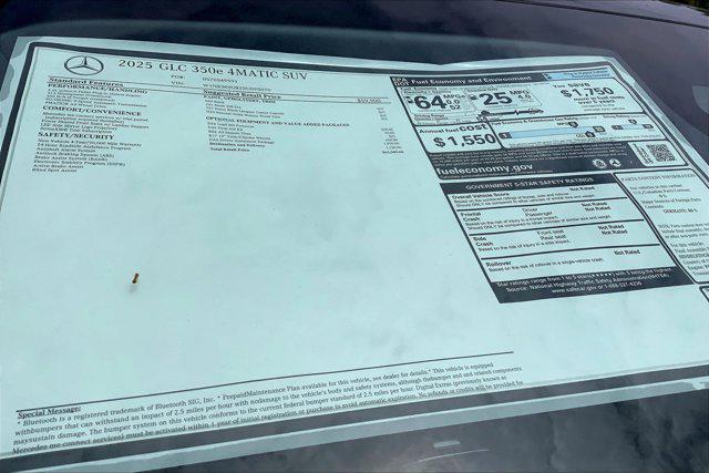 Photo of 2025 Black Mercedes-Benz GLC 350e