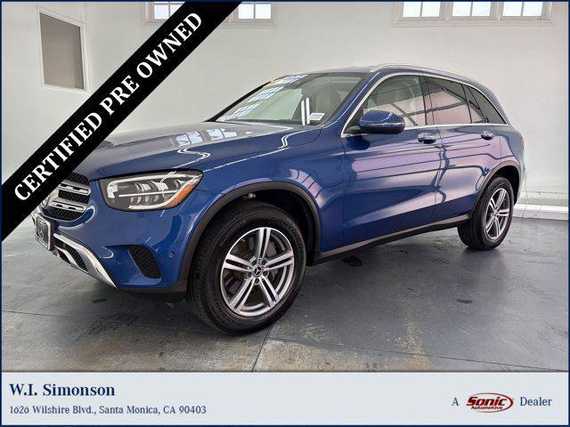 Photo of 2022 Blue Mercedes-Benz GLC 300