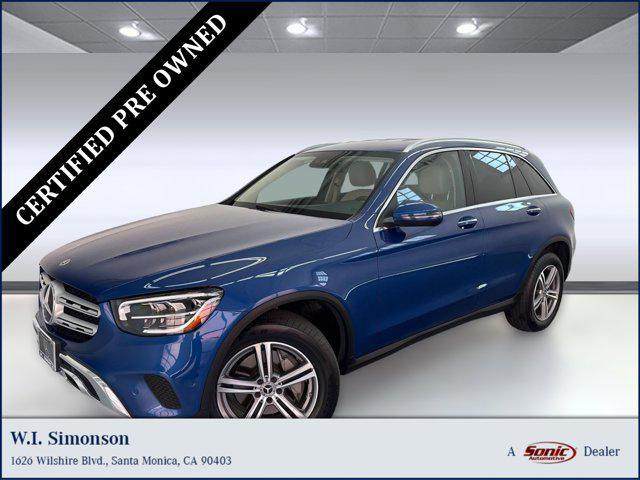 Photo of 2022 Blue Mercedes-Benz GLC 300