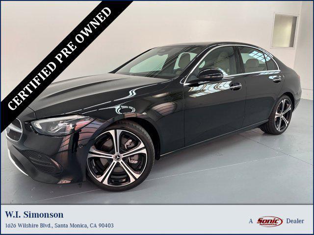 Photo of 2024 Black Mercedes-Benz C-Class