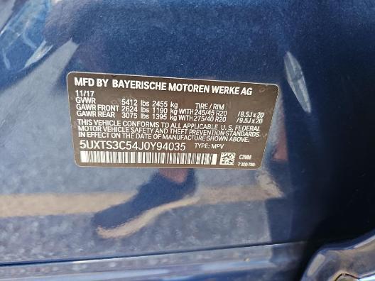 Photo of 2018 Phytonic Blue Metallic BMW X3