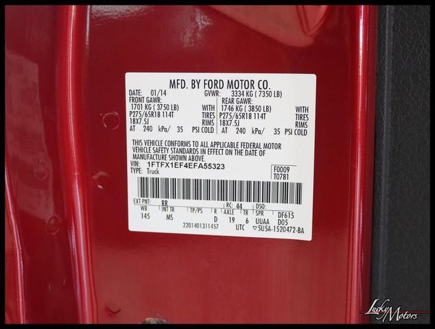 Photo of 2014 Red Ford F-150