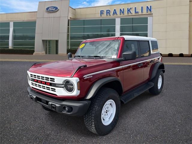 Photo of 2025 Ruby Red Metallic Tinted Clearcoat Ford Bronco