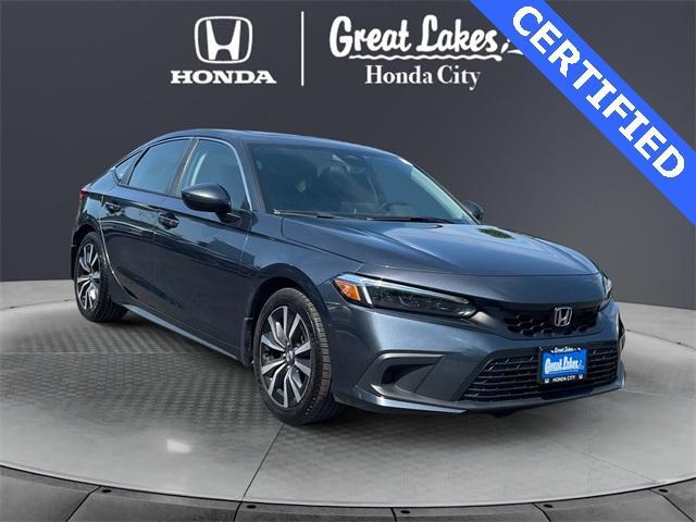 Photo of 2022 Meteorite Gray Metallic Honda Civic