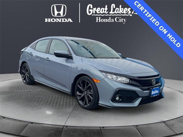 Photo of 2019 Sonic Gray Pearl Honda Civic