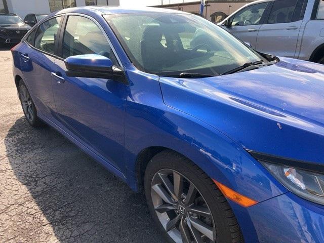 Photo of 2021 Aegean Blue Metallic Honda Civic