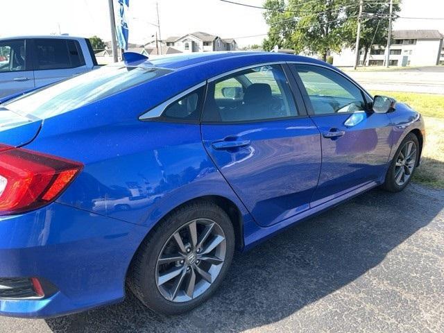 Photo of 2021 Aegean Blue Metallic Honda Civic