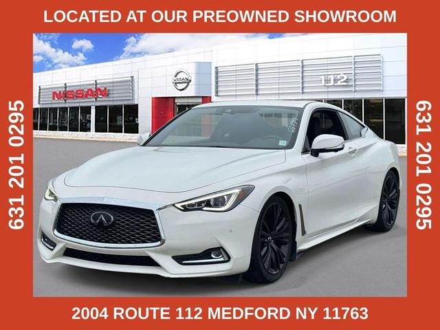 Photo of 2021 Pure White INFINITI Q60