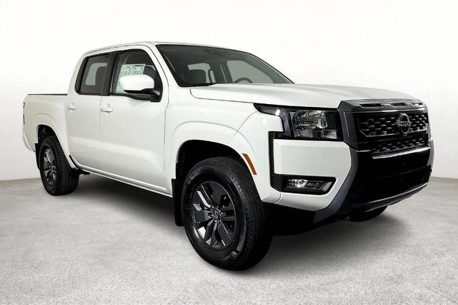 Photo of 2025 Glacier White Nissan Frontier