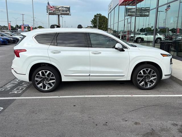 Photo of 2022 Quartz White Hyundai SANTA FE