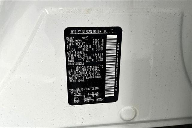 Photo of 2024 Aspen White Nissan Armada