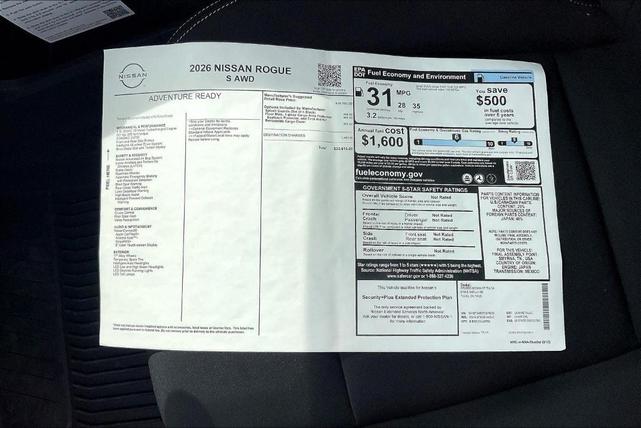 Photo of 2026 Gun Metallic Nissan Rogue