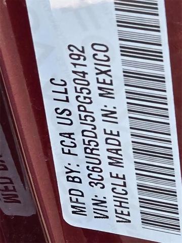Photo of 2023 Delmonico Red Pearlcoat RAM 2500